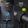 PAVAREAL 120W Anti-Curvature Cable, available in three varieties: Micro-USB, Lightning, Type-C. 