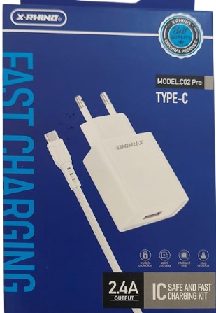 شاحن حائط X-RHINO 2.4A Type- C