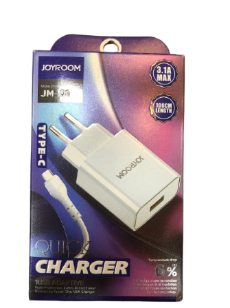 joyroom jm-01 type c wall charger 3.1A