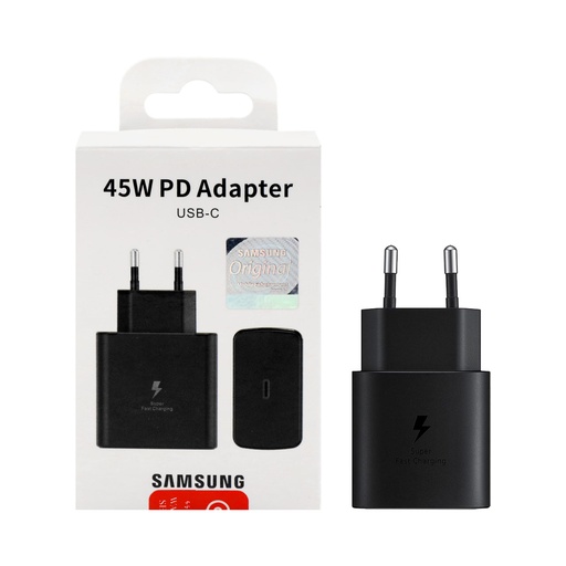 Adapter 45W super Fast Charger Type-C Compatible S24 ultra /S23 Ultra S22/S24 Plus S24 /45W USB-C PD Charger 
