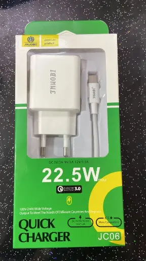 Jnuobi JC06 22.5W Mobile Charger type-c